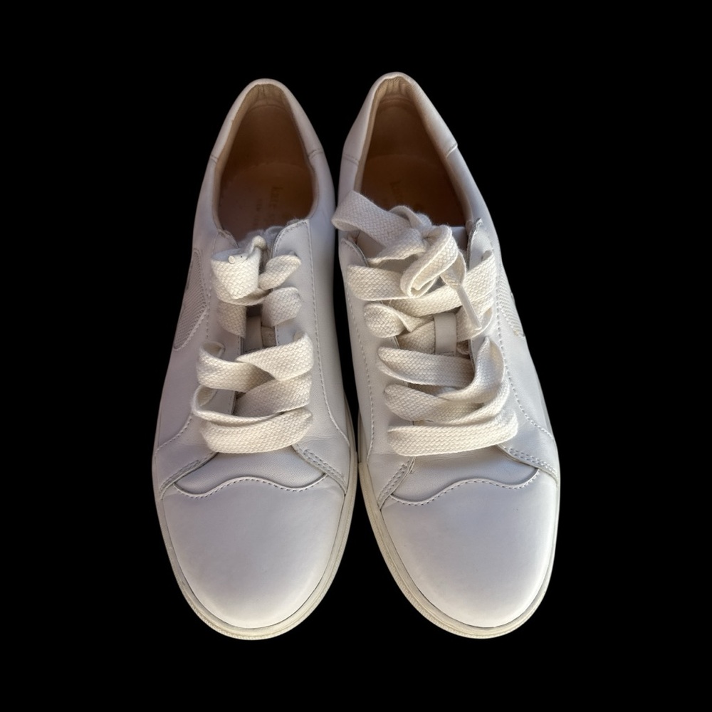 Kate Spade Fez Sneakers in Optic White Size 11 - Picture 2 of 9